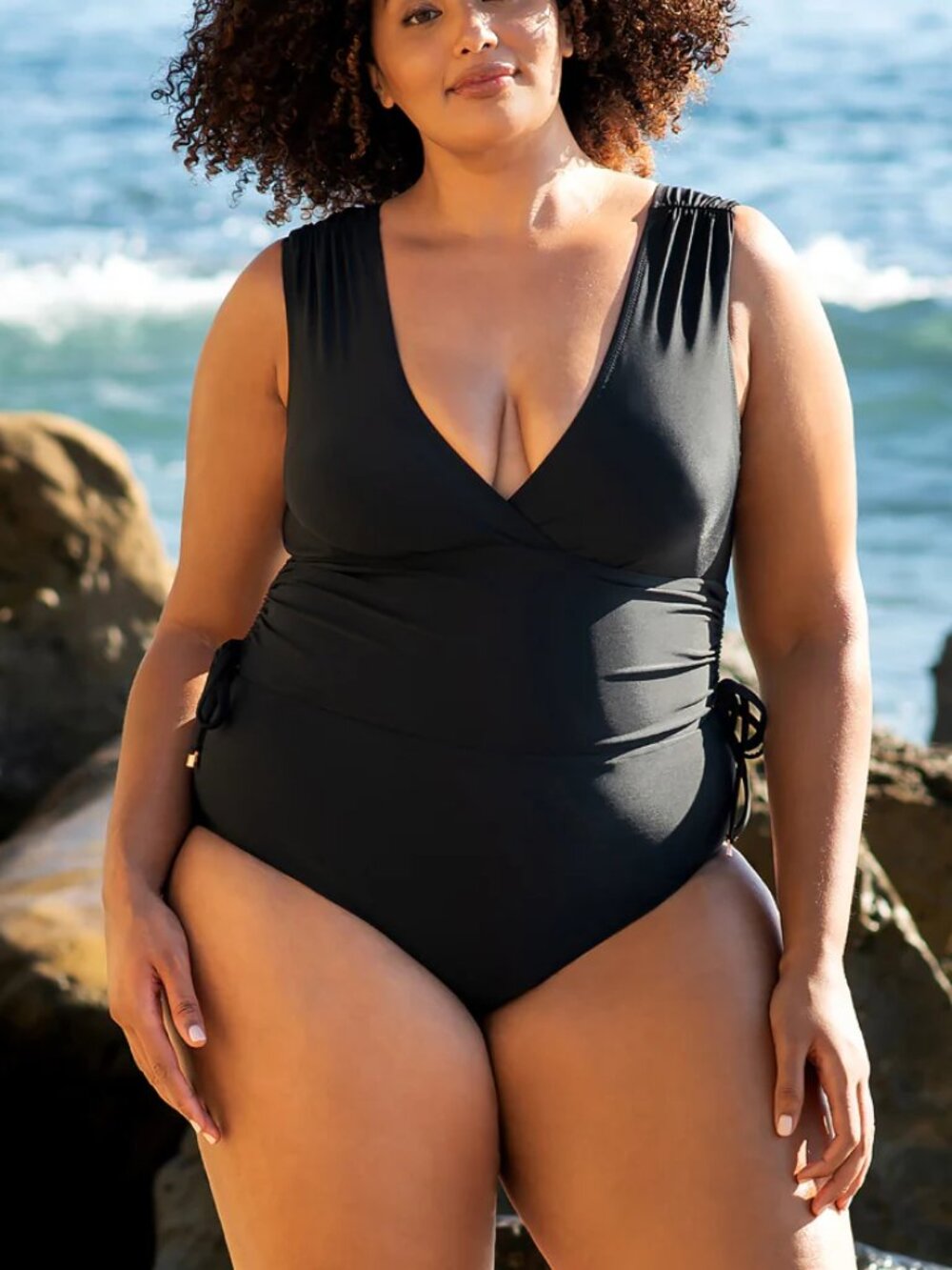 Raisins Curve Lusiana Plus Size Tummy Control Swimsuit 20W NWT